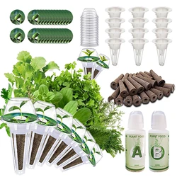 50pcs seed pod kit, seed podcast kit compatible with Aerogarden suitable for hydroponic growth system of various plants aviation
