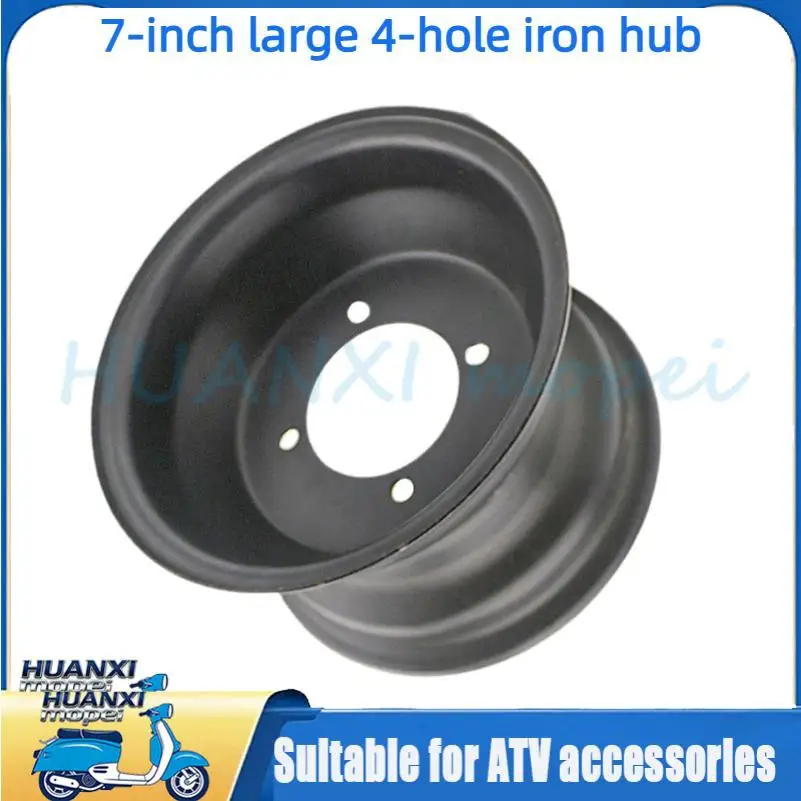 

7 Inch Wheel Hub For 16x8-7tyre Off Road Vehicle Beach Vehicle Atv Accessories White Wheels 7 "4Hole Motorcycle Part