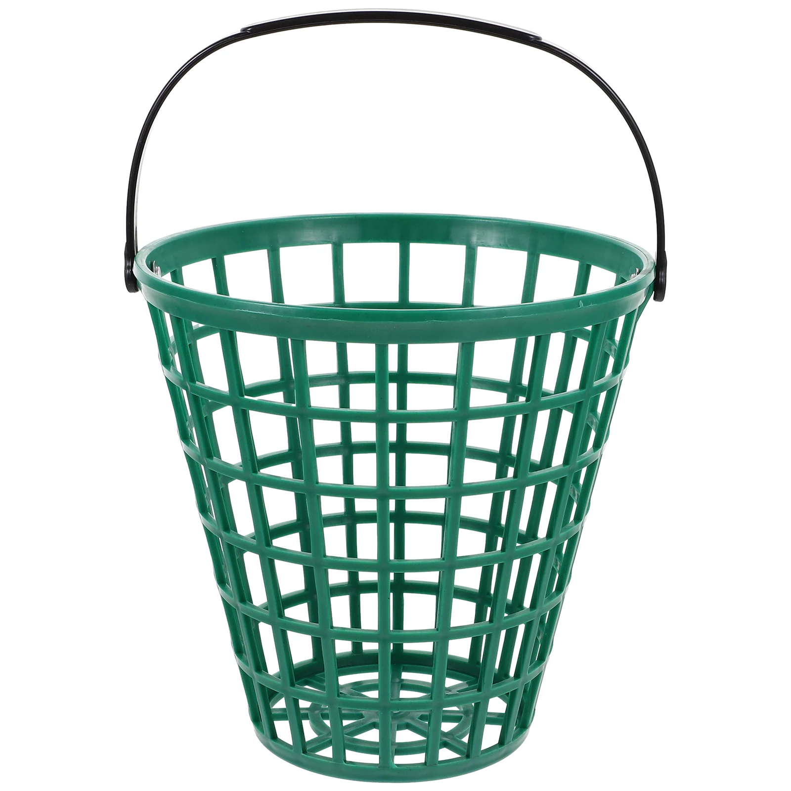 

75pcs Golf Ball Bucket Swivel Handle Foldable Storage Range Buckets Golfball Hoop Ball Carrying Basket Outdoor Sport Fitness