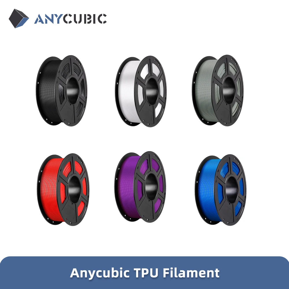 

ANYCUBIC TPU Filament Flexible Rubber Filament For FDM 3D Printer 3D Printing DIY Material For Kobra 2 Pro Max