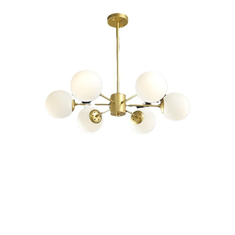 

Living room, chandelier, high-end, hall, modern, simple, light luxury