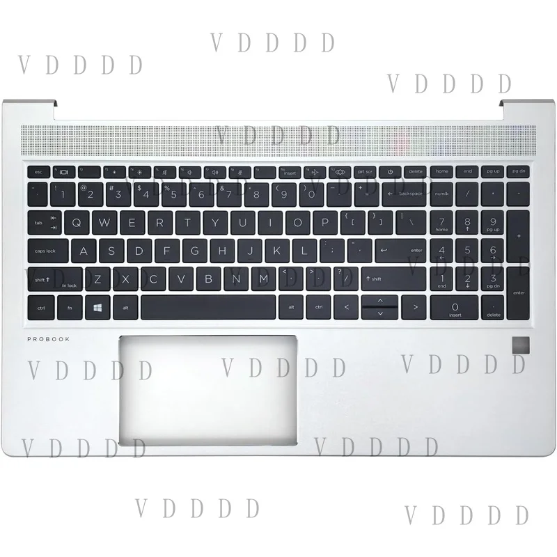 L... N01934-001 For HP Probook 450 G9 Palmrest Upper Case No Backlit Keyboard Top