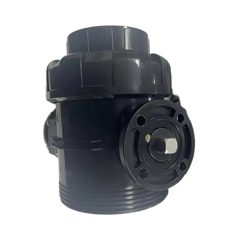 Electric Ball Valve with Electric Actuator Vertical 3 Way T-Port/L-Port Type UPCV