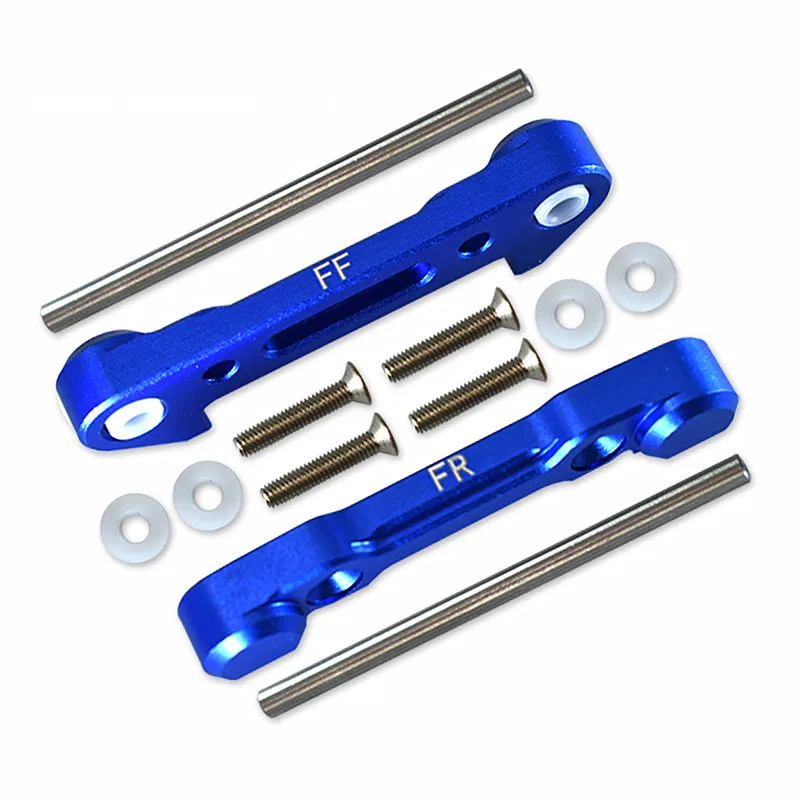 GPM Aluminum Front Lower Arm Arm Code LOS234019+LOS234023+LOS234021 LU4008 For LOSI 1/10 LASERNUT TENACITY ULTRA 4 ROCK