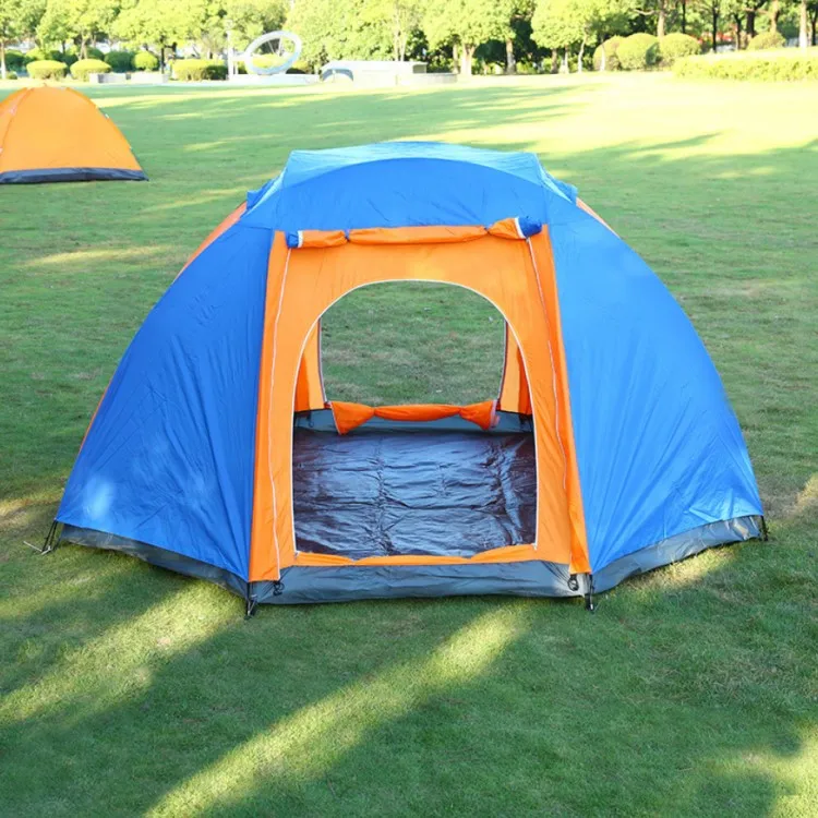 High Quality Outdoor Traveling 5-8 Person Waterproof Large Family Camping Tent