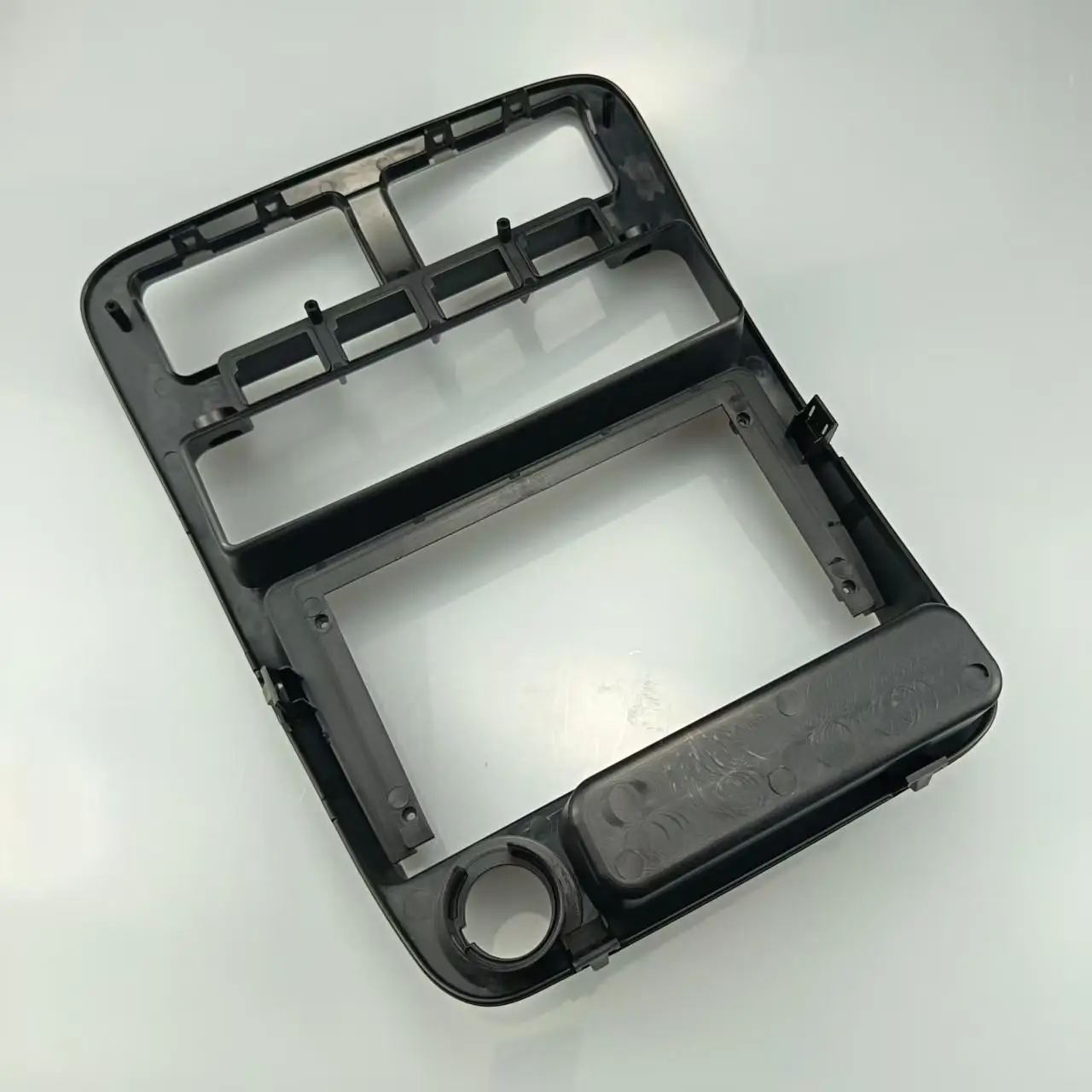 9 Inch Car Fascia Radio Panel For Nissan Navara D21 1992-1998 RHD Dash Kit Install Facia Console Bezel Adapter Accessories