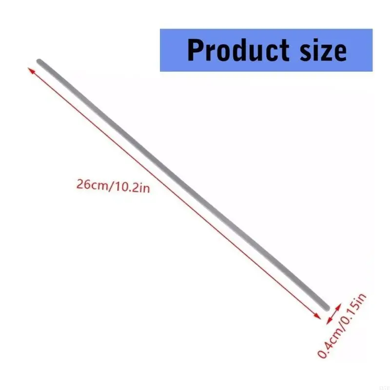 

4X7E 2Pcs Bottom Case Black Rubber Feet Foot Strips for 1030