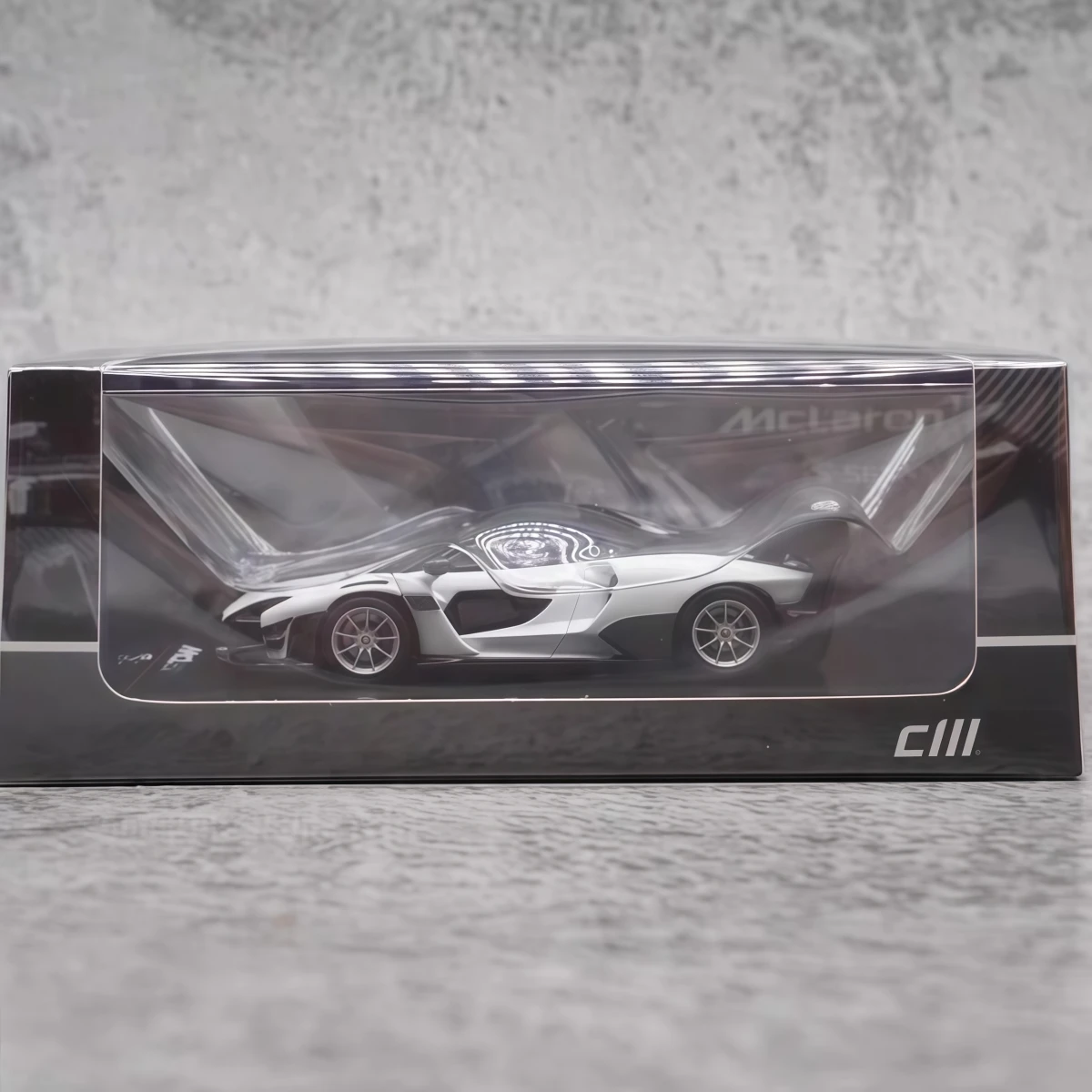 CM-model 1:64 Senna GTR gegoten modelauto