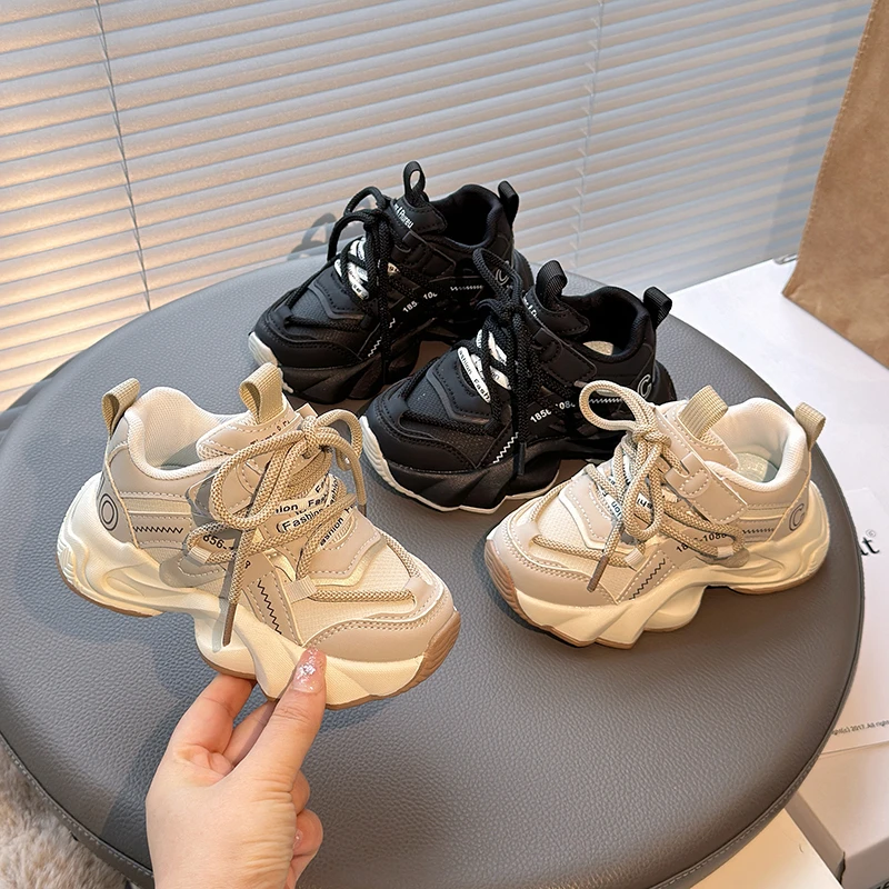 

Children's Breathable Non-slip Boy Girl Leisure Shoes Autumn Versatile Sports Shoes Fashion Causal School Kids Running Sneakers