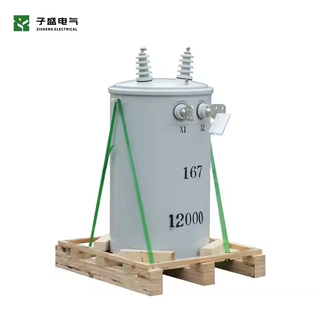 30kVA 33kV/400V ISO 9001 Oil-Immersed Efficient Heat Dissipation Industrial Zone Power Distribution Pole Mounted Transformer