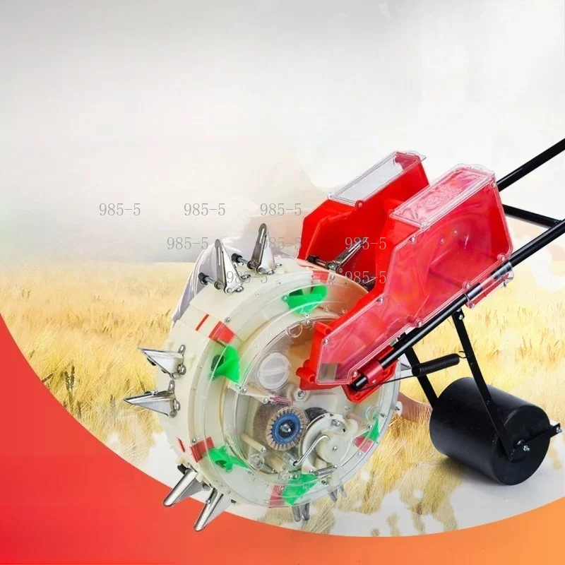 Roller Rotary Precision Planter Hand-propelled Seeder, Seed Disseminator for Cotton Soybean Peanut Corn