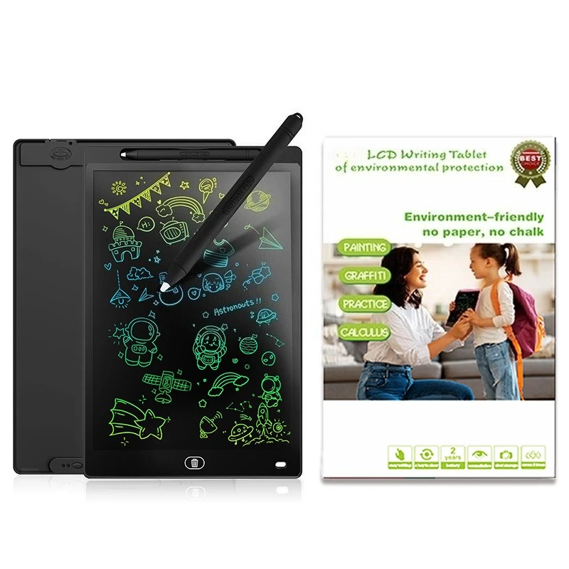 12 Inch Drawing Tablet Early Educational Writing Pad LCD Doodle Board Digital Drawing Handwriting Pads Electronic Tablet Board