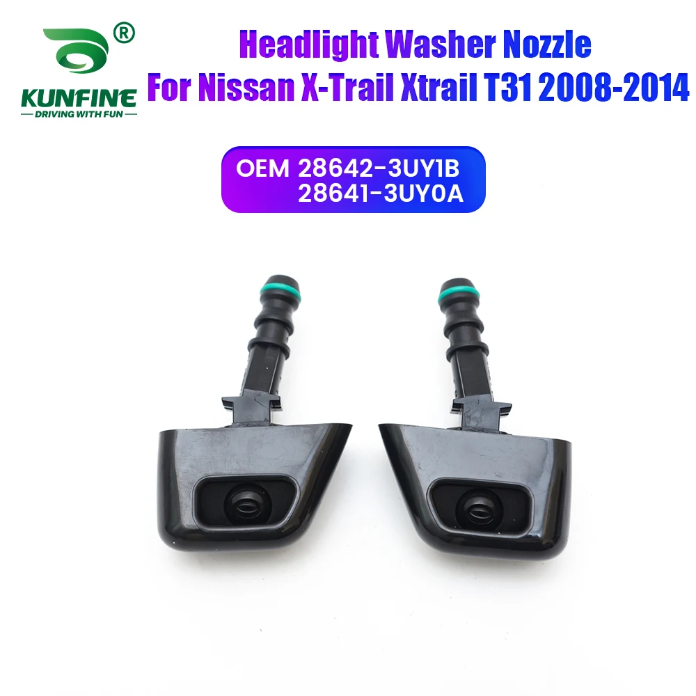 

Автомобильная фара, передний бампер, омыватель, распылительная форсунка, крышка насоса для фар для Nissan Xtrail T31 2008-2014 28642-3UY1B 28641-3UY0A