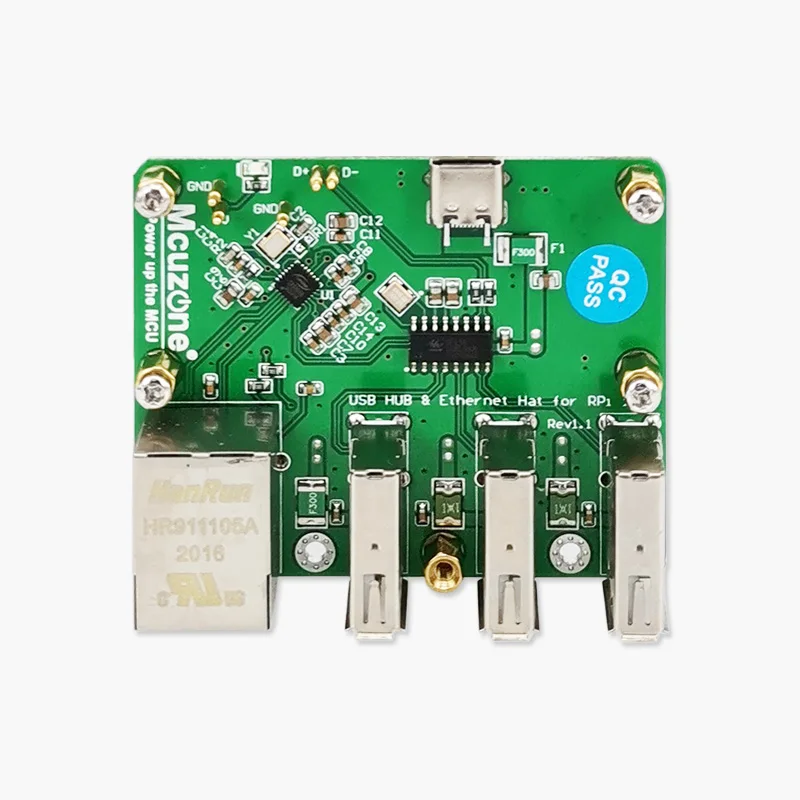 Imagem -05 - Raspberry pi Zero w wh Placa de Expansão Interface Ethernet Usb Módulo de Comunicação 4g