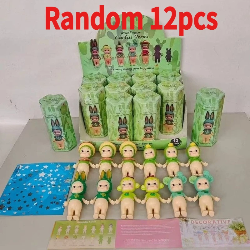 Nuevo punto caliente 2025 caja ciega sorpresa fiesta Ángel misteriosa caja ciega lindas figuras de Anime regalos de navidad modelo muñeca juguetes para niños