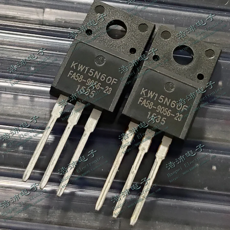 10PCS/KW15N60F 15A/600V IGBT field-effect MOS tube TO-220 plastic package direct insertion