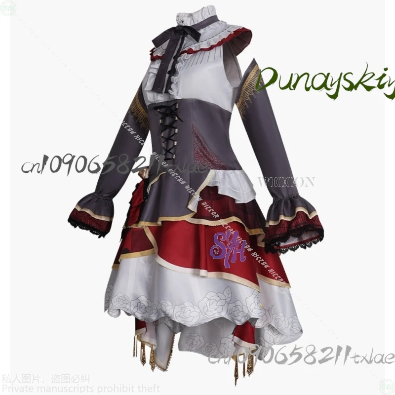 Shop1104340175 متجر Asahina Mafuyu play Project Sekai tume الكلاسيكية خمر القوطية لوليتا دمية أنماط الدانتيل شعر مستعار حفلة الهالوين #4