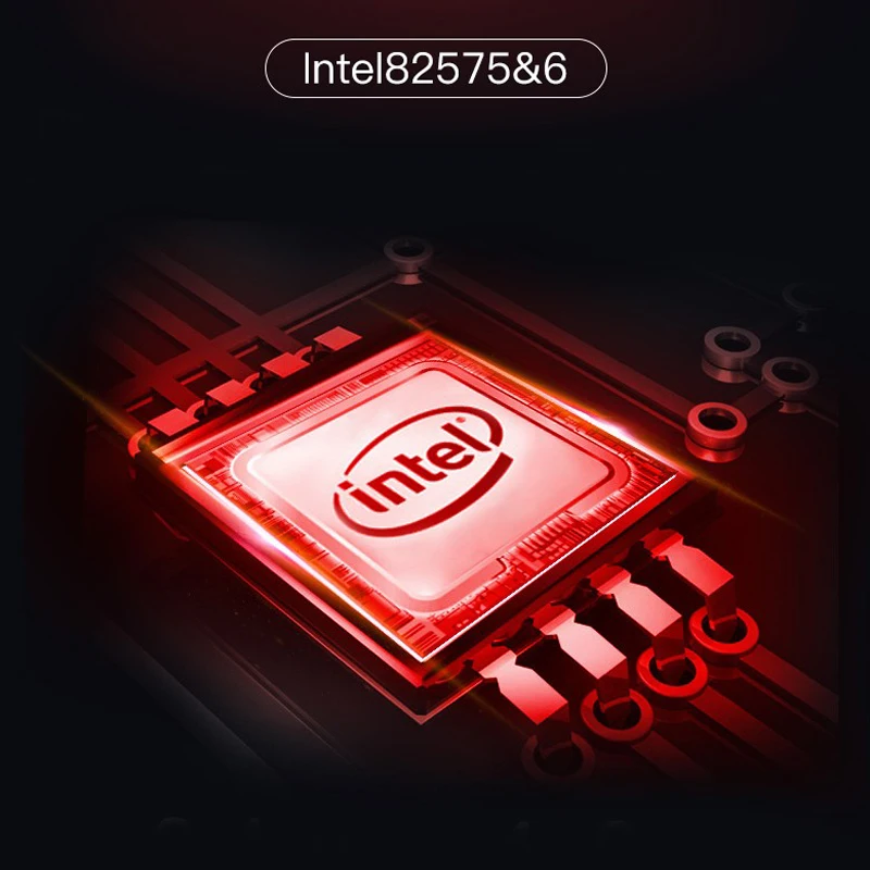 Двухпортовая гигабитная PCI-E сетевая карта Ethernet 10/100/1000 Мбит/с, Intel-чип, стандартный адаптер локальной сети для настольной LAN-карты, игровая PCI-E карта