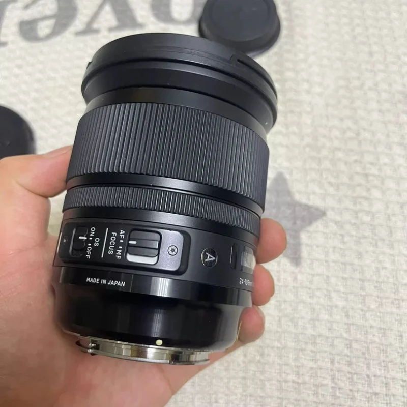 95% New Genuine For Sigma 24-105mm F4 DG OS HSM Art Lens Full Frame DSLR Standard Zoom Lens For Canon EF Mount For Nikon F Mount