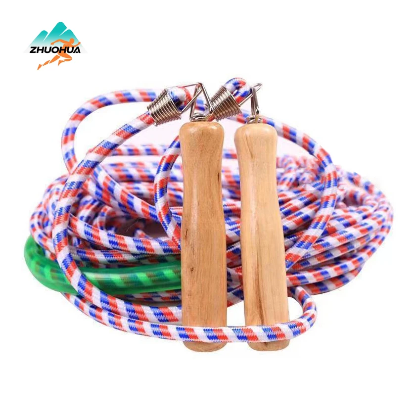 ZHUOHUA 5M-10M Long Jump Rope Double Dutch Skipping Rope for GameSkipping Multiplayer Group School,Company,Fun Game,Agility Play