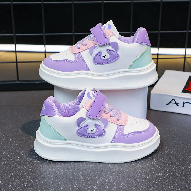 Kids Sneakers 2026 Spring Autumn New Soft Sole Durable Casual Sports School Shoes for Girls Lightweight Comfortable
