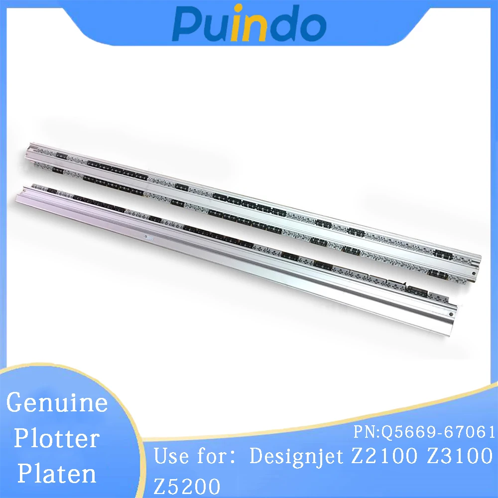 1 peça Q5669-67061 nova placa plotter genuína para hp designjet z2100 z3100 z5200 braçadeira de mídia 24 polegadas 44 polegadas