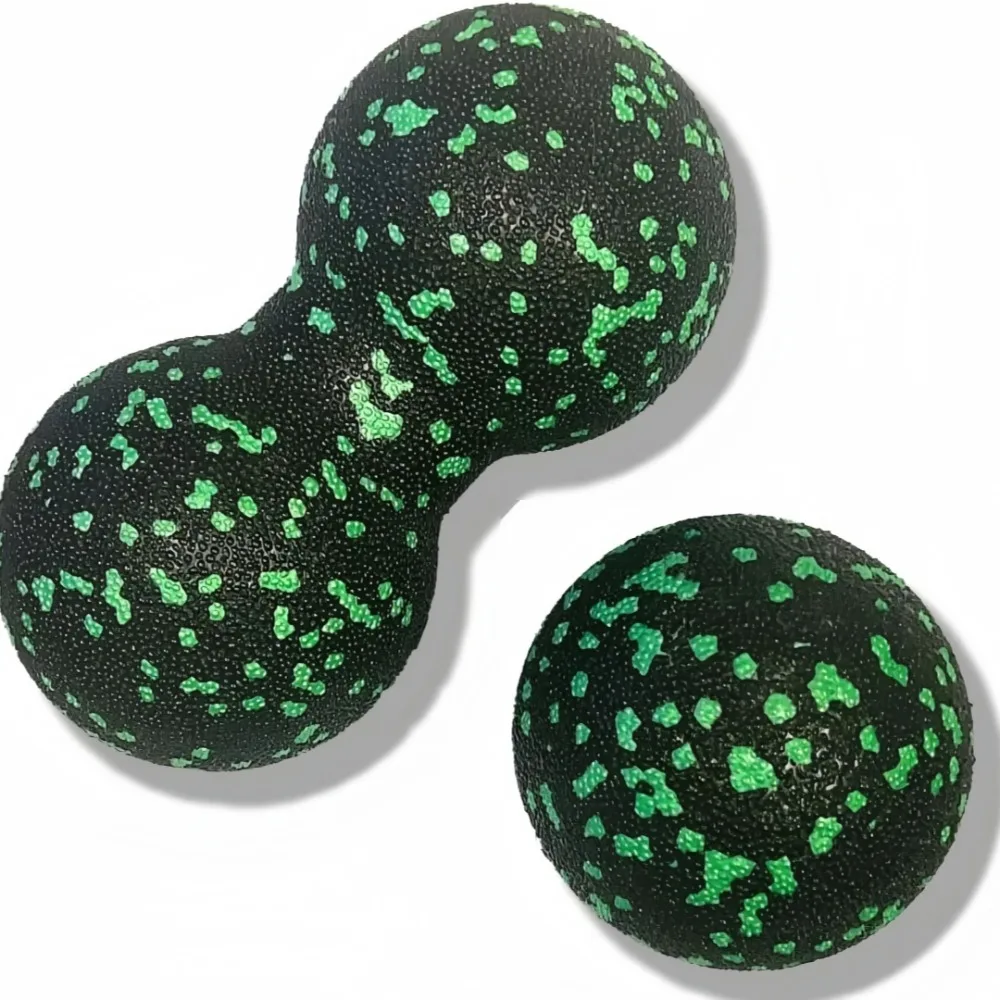 1 Set Yoga Peanut Ball EPP Solid Starry Sky Design Fascia Ball for Foot Relaxation Foot Muscle Fitness Cervical Rehabilitation