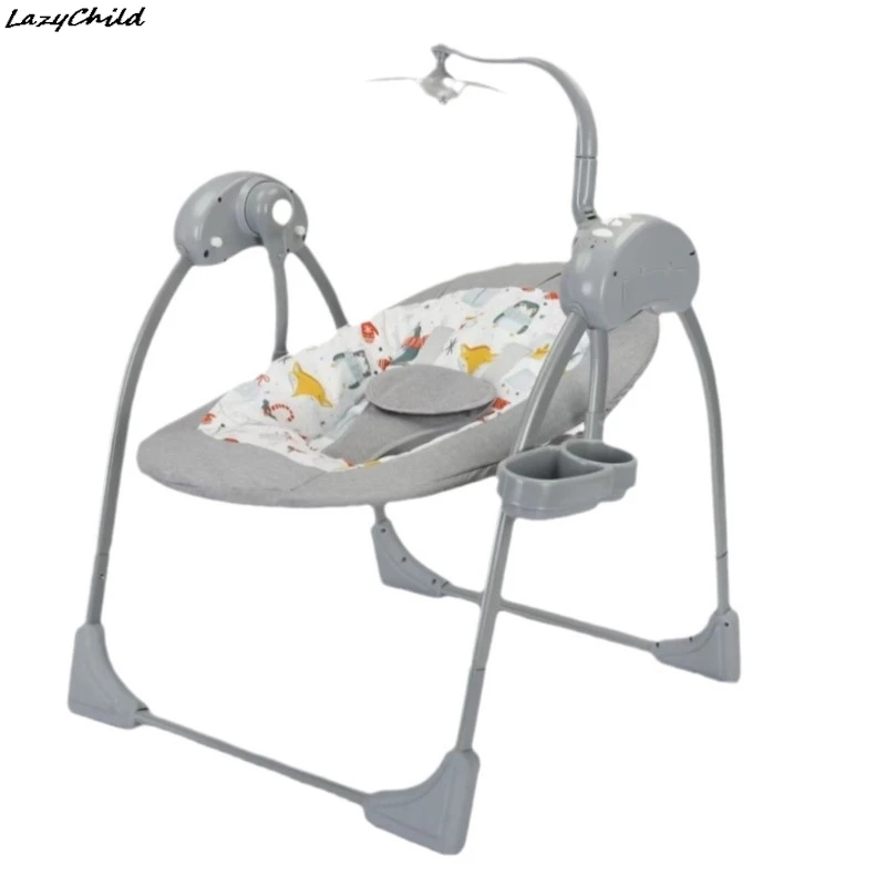 Lazychild Baby Electric Rocking Chair Swing Multifunctional Baby Coax Baby God Baby Can Lie Down Soothing Rocking Bed News