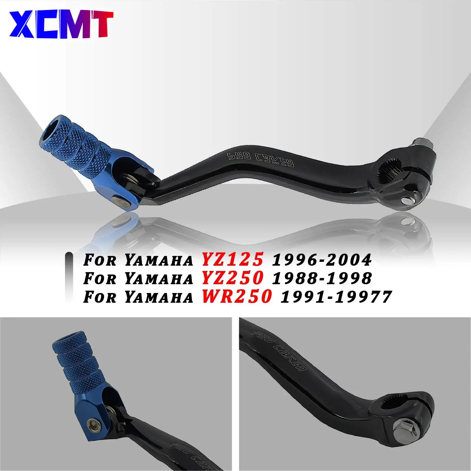 Motorcycle CNC Aluminum Folding Gear Shift Lever For YAMAHA YZ125 YZ250 WR250 YZ 125 250 WR 1991-2004 Enduro Dirt Pit Bike