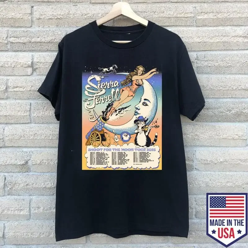 Sierra Ferrell Shoot For The Moon Tour 2025 T-Shirt