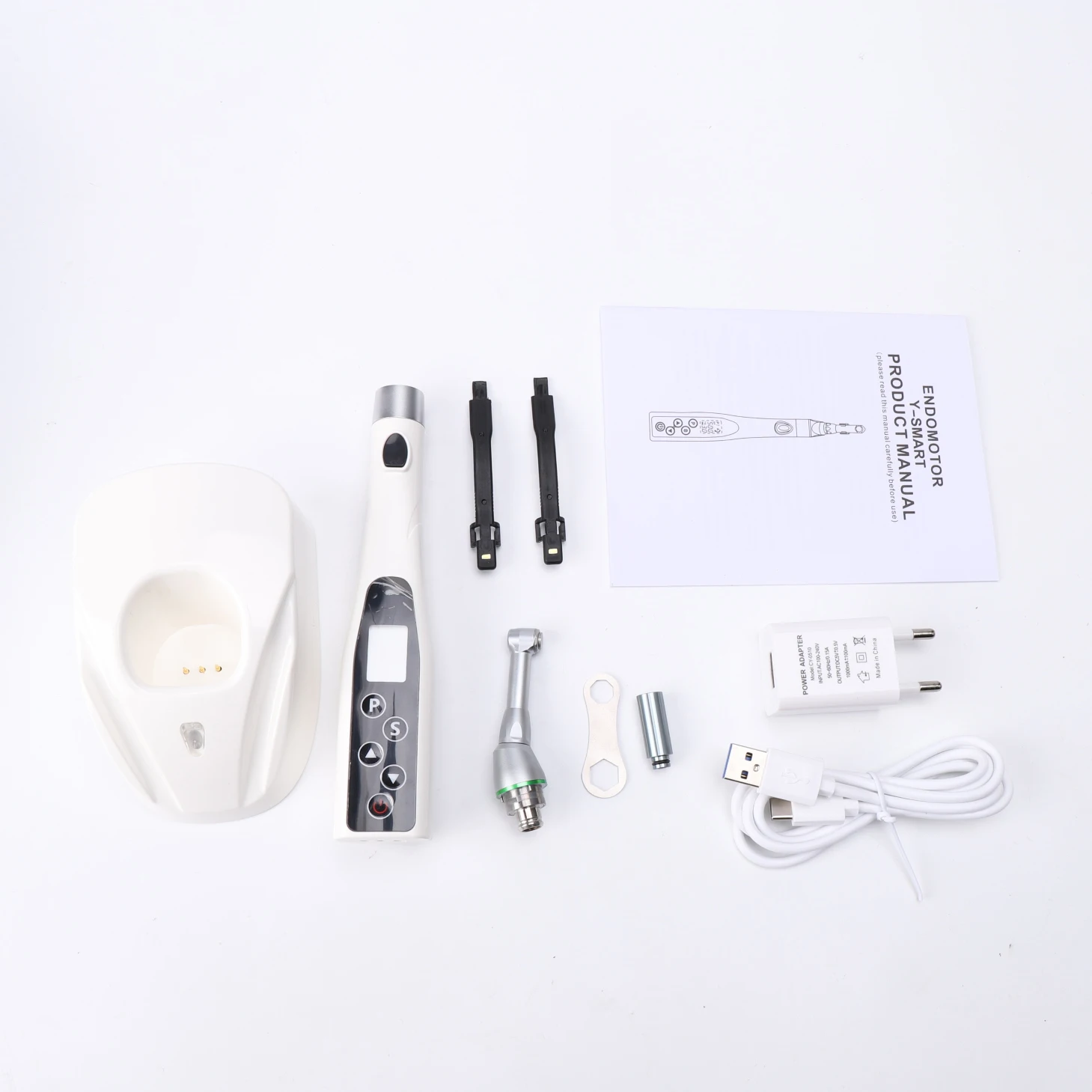 Root canal motor Dental Wireless Endo Motor 16:1 Head 360°Adjustable Handpiece for Root Canal Treat T-Mode Endodontic Motor