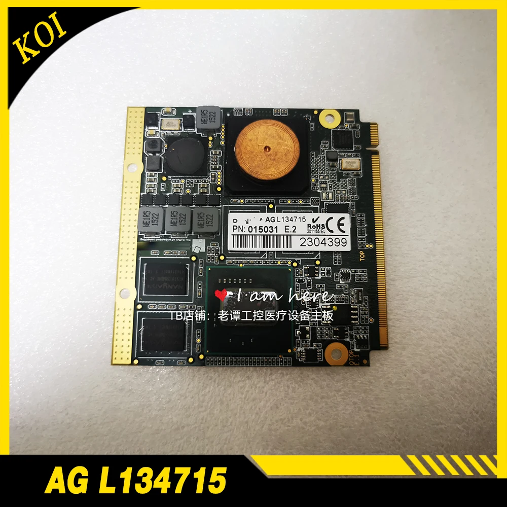 For congatec AG L134715 industrial control motherboard PN: 015031 E.2