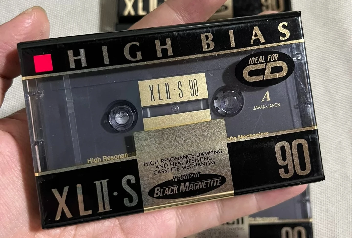 Para fita em branco Maxell Wansheng XLII · S Class II, nova e sem abertura.