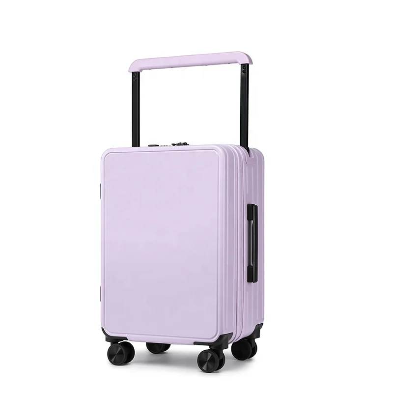 Custom trolley case 20 inch wide trolley balance lightweight luggage waterproof anti-scratch 24 inch Women's suitcase