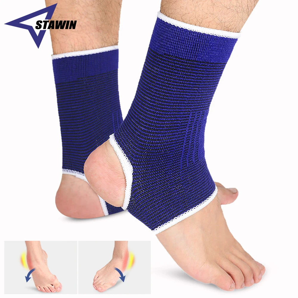 2Pcs Elastic Ankle Brace Support Compression Wrap Movement Protection Ankle Sport Fitness Guard Band Men Women Sock Protect Foot