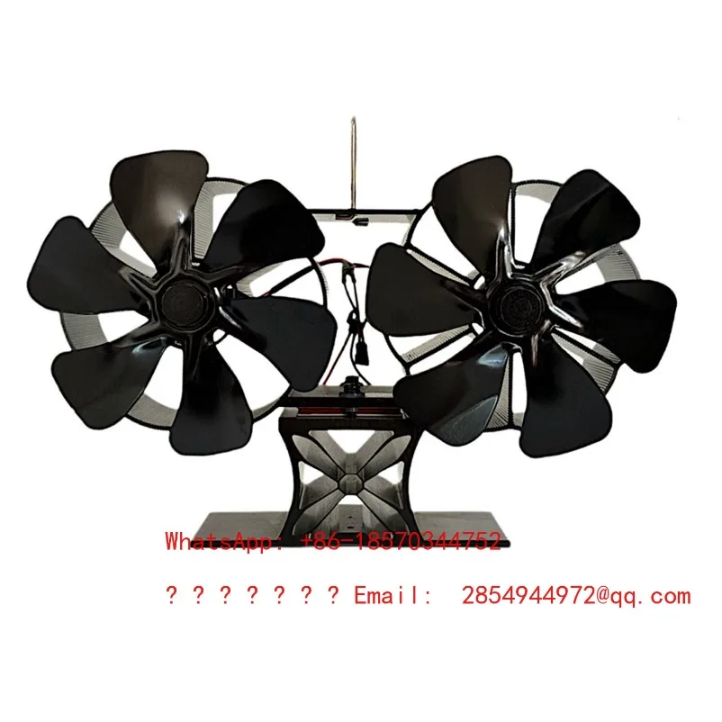 

Термовентилятор для дровяной печи, бесшумный тепловентилятор для камина