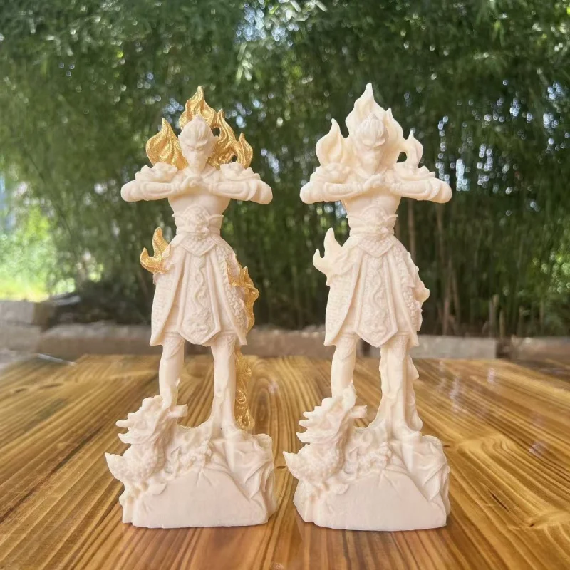 Black Myth Wukong Surrounding the Game Ivory Nut Carving the Monkey King: Quest for the Sutra Ornament Decoration Desktop Wholes