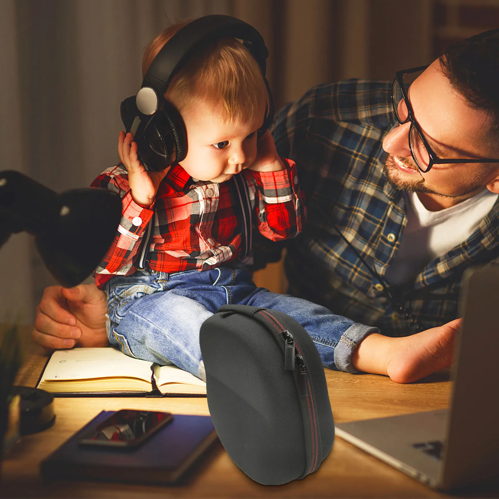 แบบพกพา EVA กระเป๋าป้องกันกระเป๋าเก็บกระเป๋าถือสำหรับ PlayStation 5 PS 5 PULSE 3D ชุดหูฟังไร้สาย