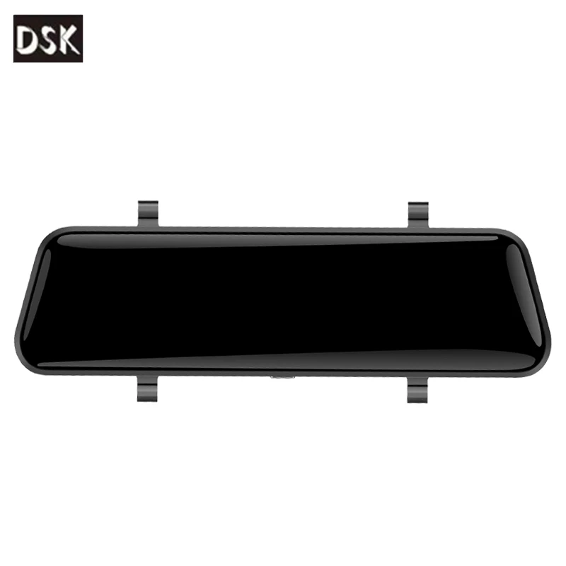 9.66-Inch HD 4K Touch Screen WIFI Streaming Rearview Mirror Dashcam Car DVR Front And Rear Video Recorder Night Vision