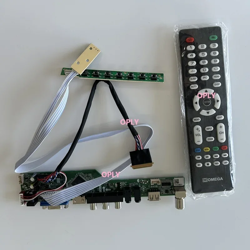 

Для LG LP156WHB-TLA1 LP156WHB LTN156AT02 1366x768 15,6 "HDMI-совместимый RF USB AV VGA ТВ комплект платы контроллера светодиодный экран DIY