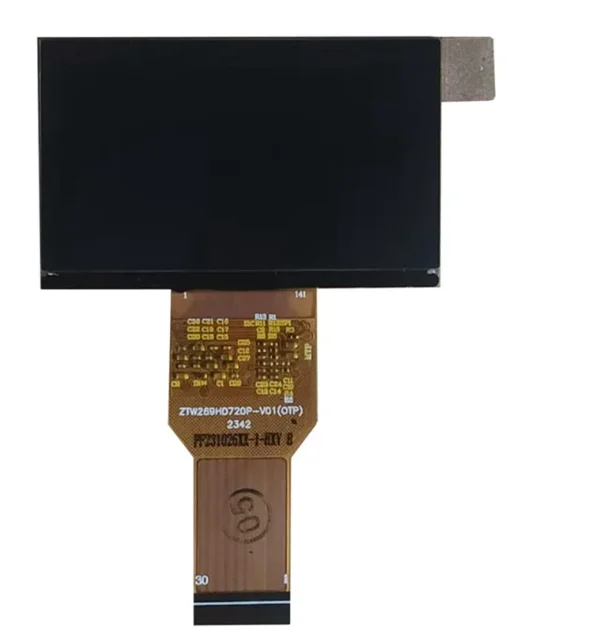 For ztw269hd720p-v01 translucent version hd lcd screen display panel