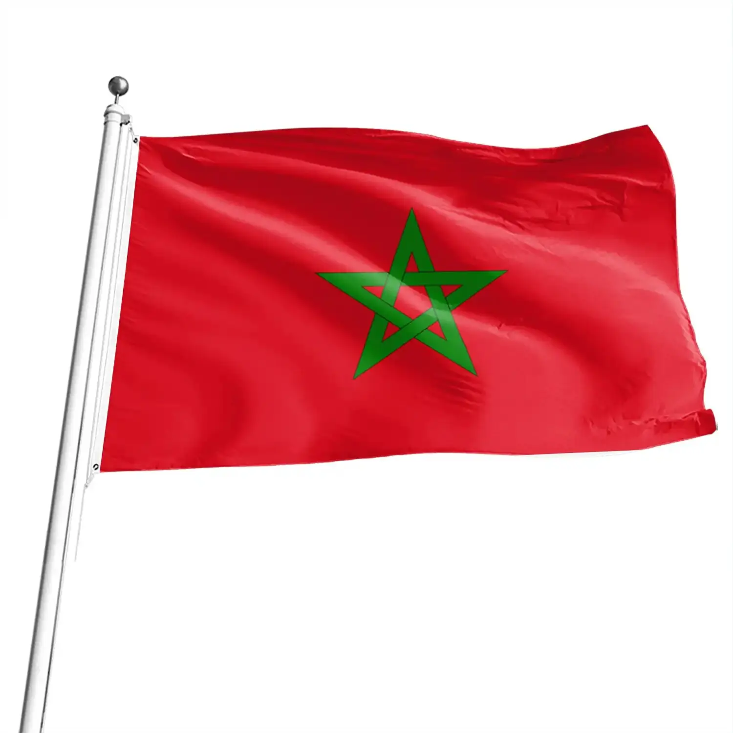 5 Pcs/lot Morocco National Flag 90x150cm Morocco Flag The Kingdom of Morocco National Flag wholesale