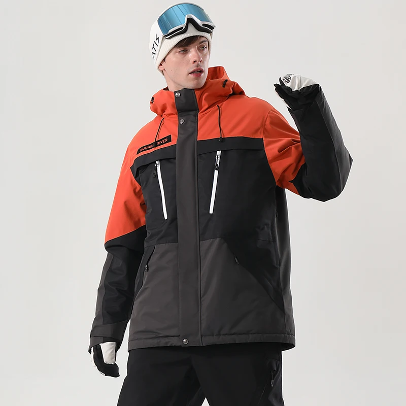 RUNNING RIVER Brand Men Snowboarding Hoodie High Quality Hooded outdoor Sports ski women Snowboard Jacket ripstop4417