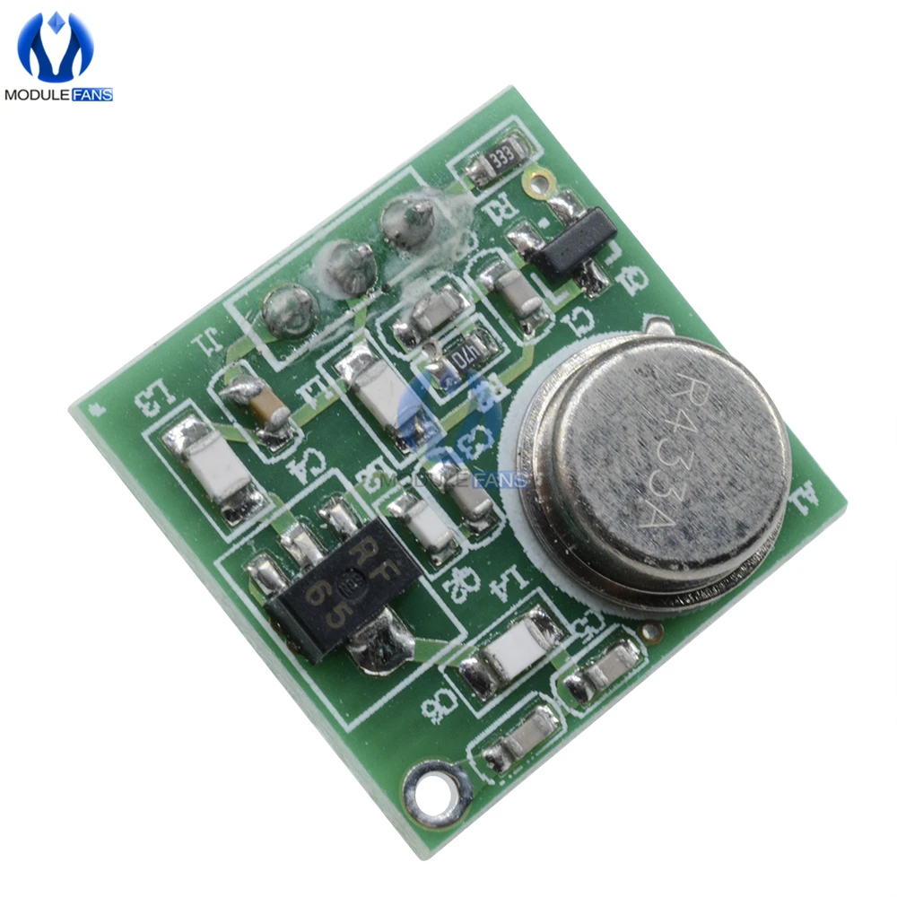 Módulo transmisor de FM inalámbrico, placa de módulo práctico de CC 9V-12V, ZF-4, 433,92 MHz, # P, 433MHZ