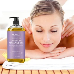 100% puro natural orgânico lavanda relaxante anti celulite corpo massagem da pele óleo do corpo dor de óleo do músculo massagem óleo de incenso