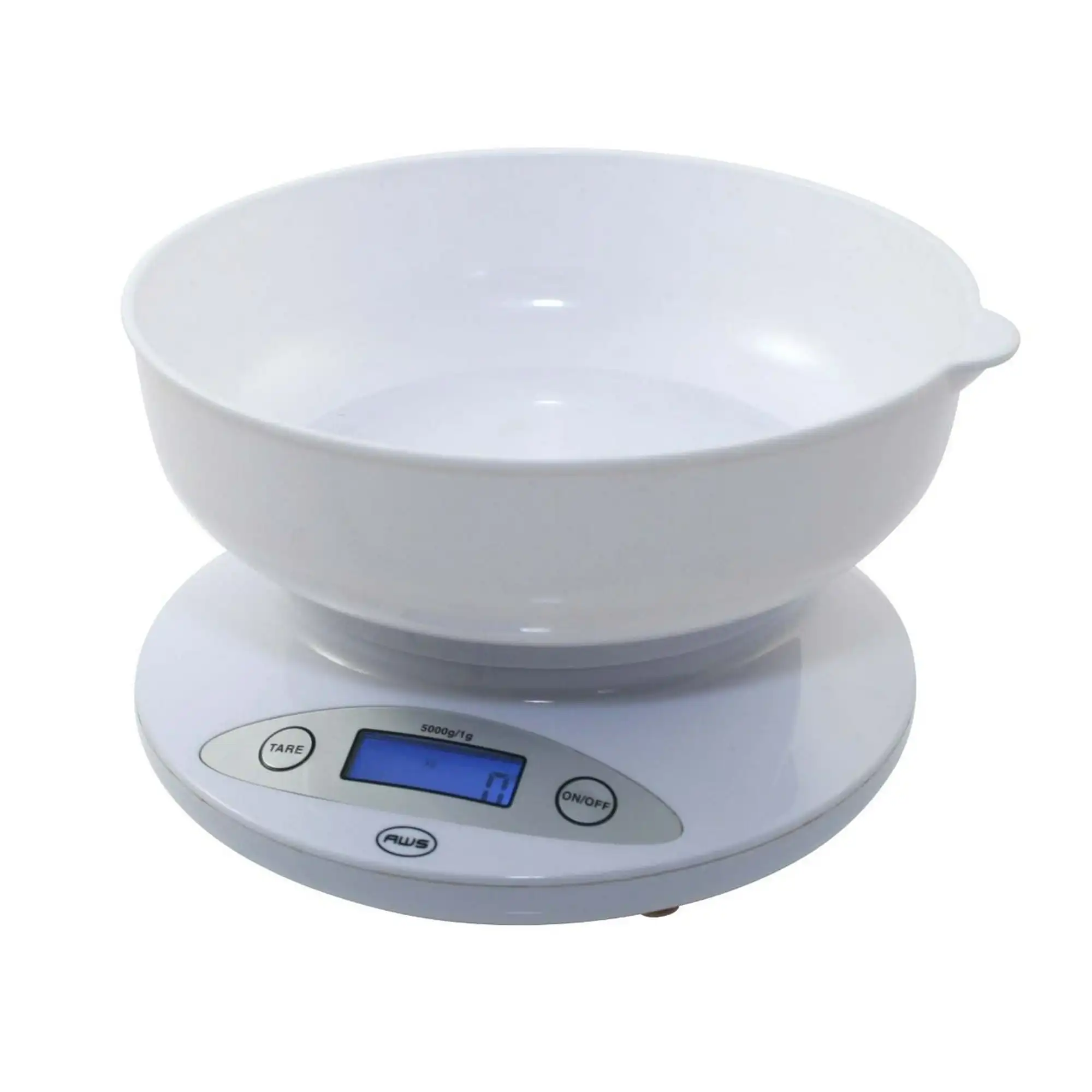 

Scales 5KBOWL-BK Digital Kitchen Scale White