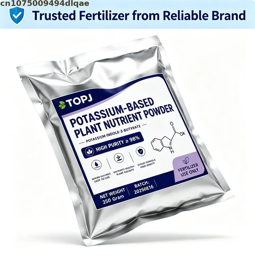 Topj 98% High Purity Potassium Plant Nutrient Powder 250g Water Soluble Plant Nutrition Raw Material For Ornamental Flowers