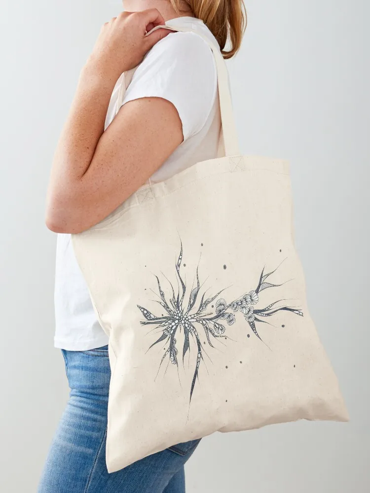 

Pollination Series Artwork Tote Bag Shopping bags Shopper handbag reusable shopping bag shopping cart bags