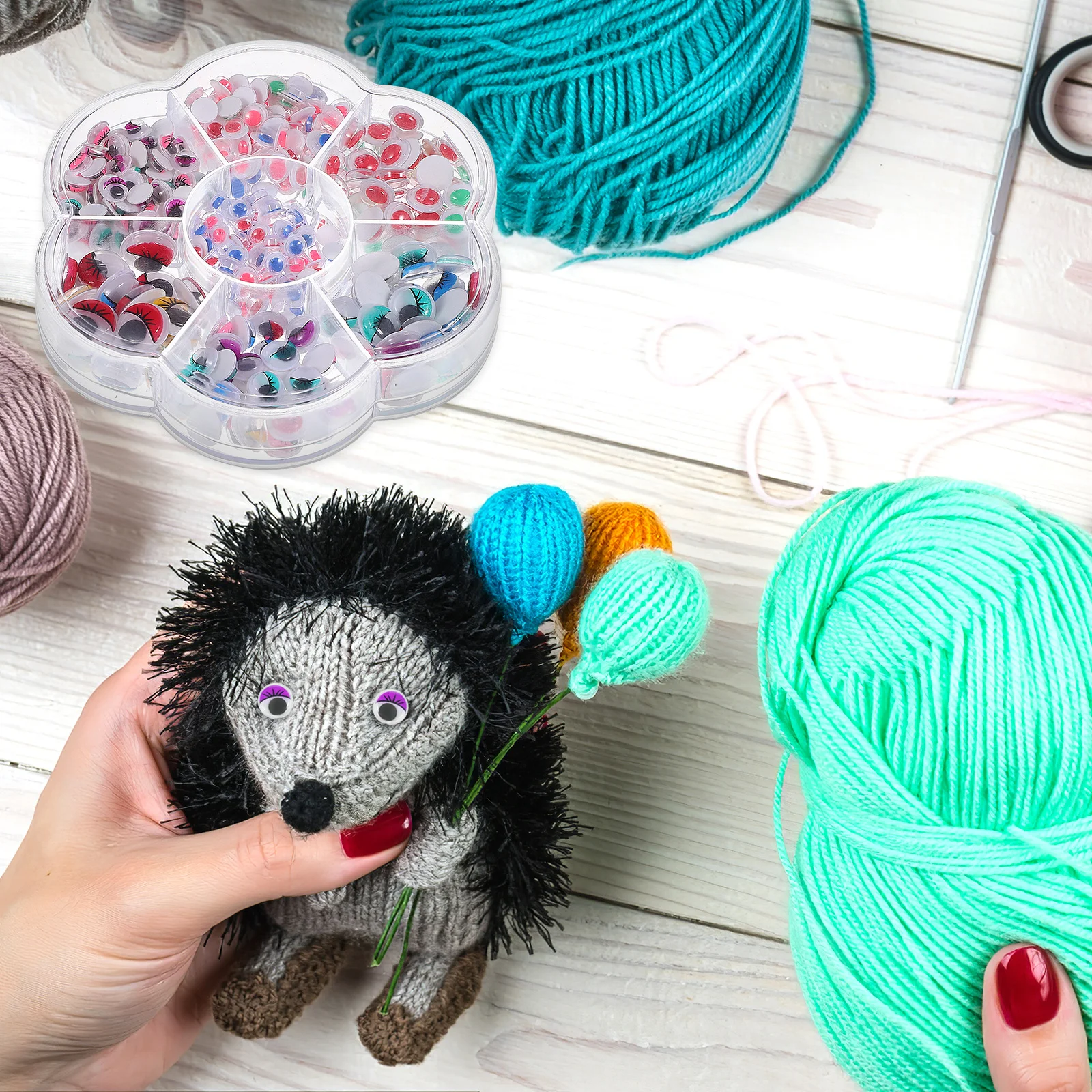 600 pçs adesivos de olho coloridos diy olhos de movimentação para crianças projetos artesanais olhos oscilantes pegajosos para decorações artesanais