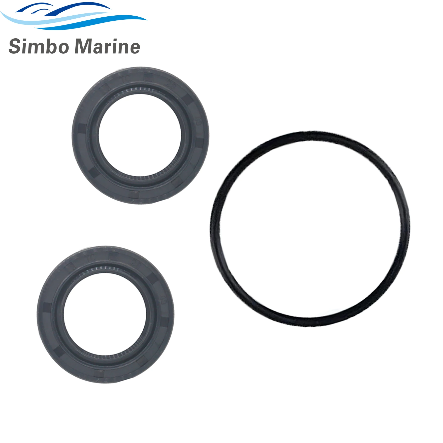 93101-28M16 Lower Gear Case Pump Base Oil Seal with O-Ring Compatible with Yamaha Outboard Motors 4 Stroke F 250 HP 93210-55M14
